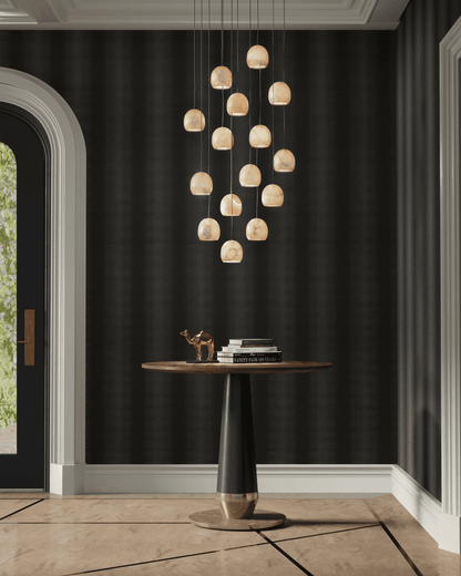 Currey and Company Lazio 7-Light Round Multi-Drop Pendant