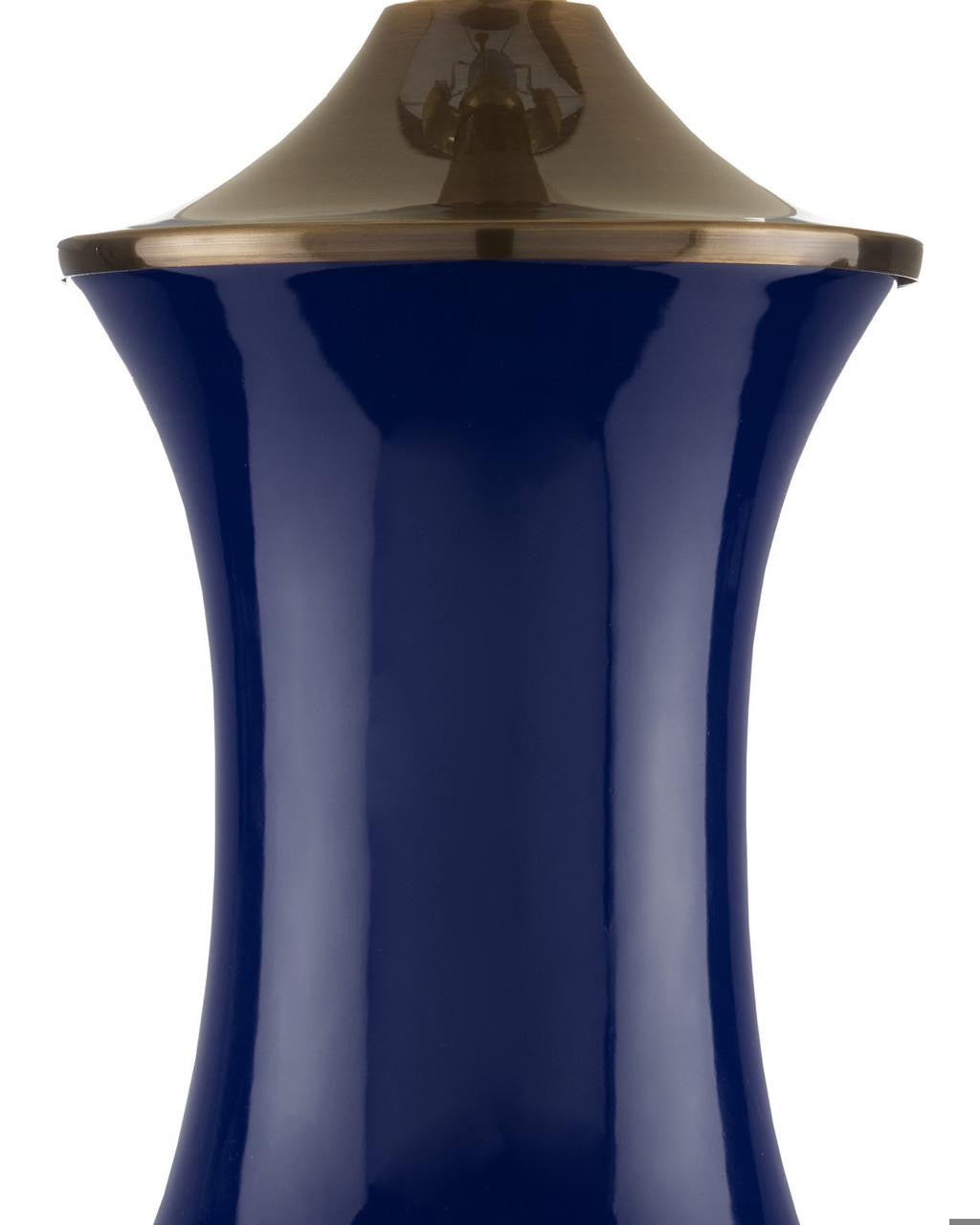 Currey and Company Lilou Blue Table Lamp