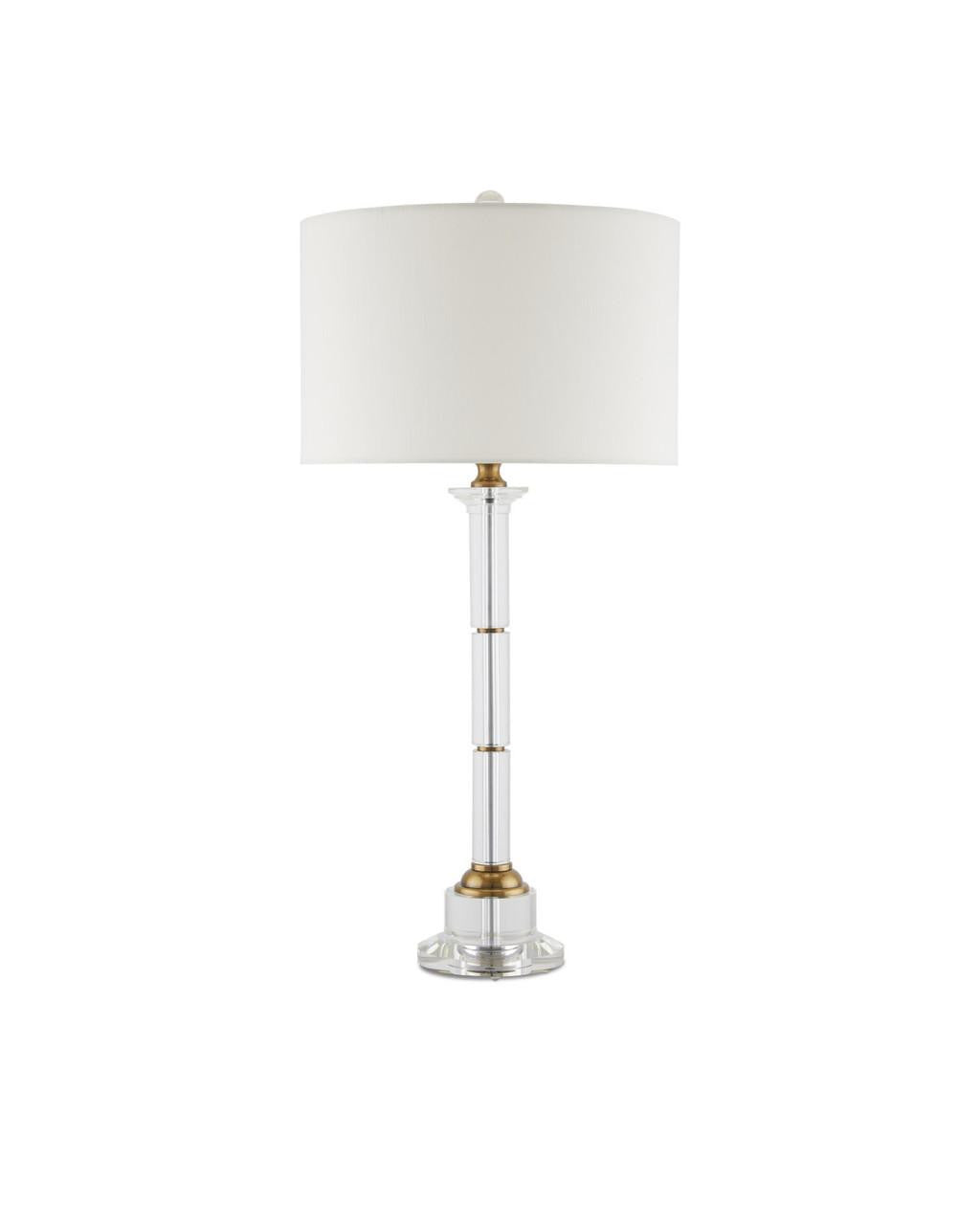 Currey and Company Lothian Clear Table Lamp
