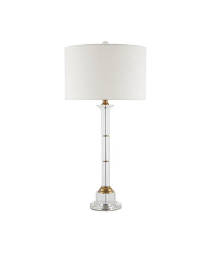 Currey and Company Lothian Clear Table Lamp