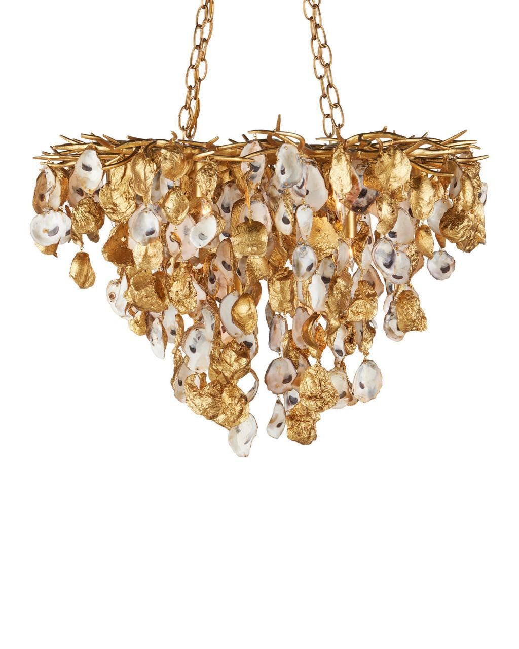 Currey and Company Lucullan Gold Chandelier