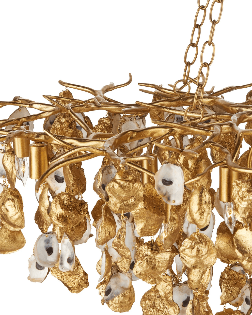 Currey and Company Lucullan Gold Chandelier
