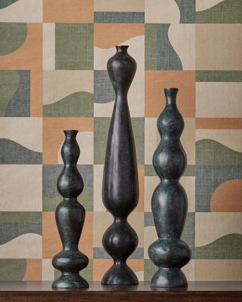 Currey and Company Luganzo Small Bronze Vase