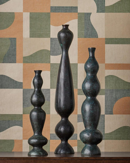 Currey and Company Luganzo Small Bronze Vase