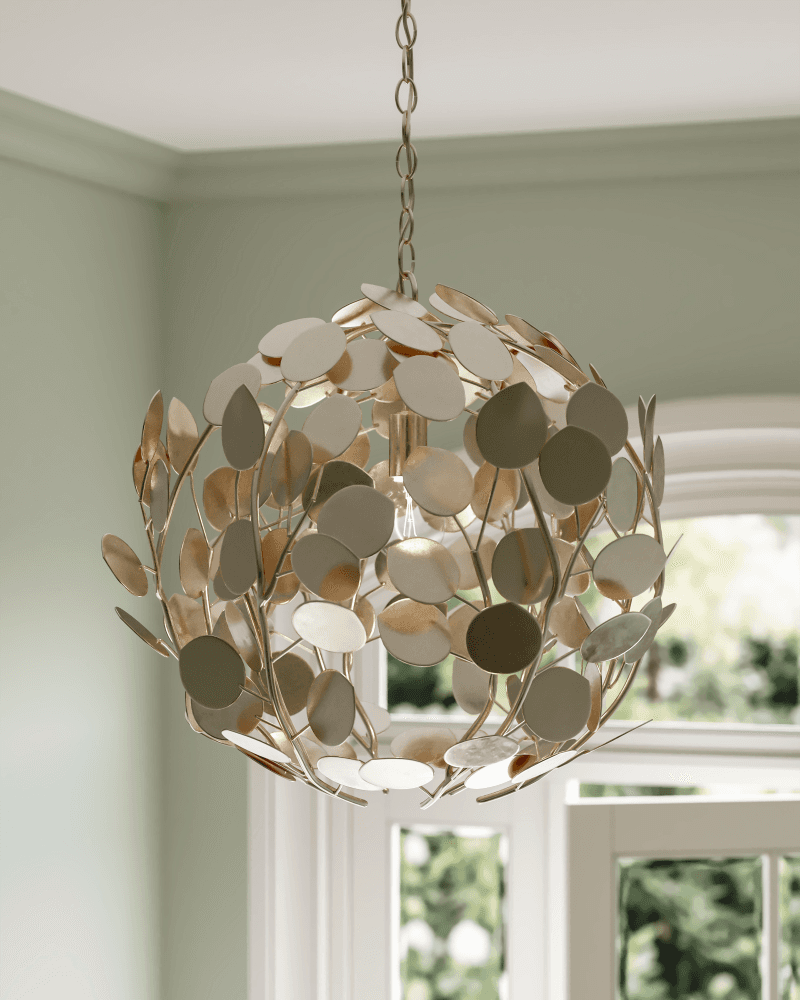 Currey and Company Lunaria Orb Chandelier