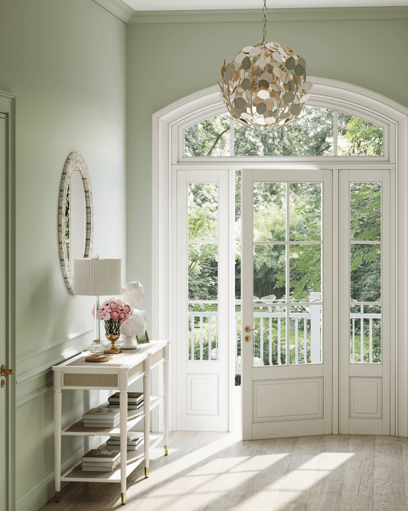 Currey and Company Lunaria Orb Chandelier