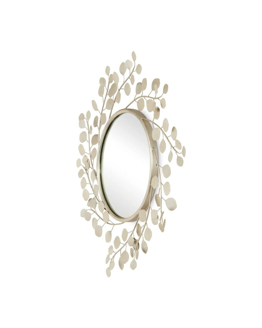 Currey and Company Lunaria Round Mirror