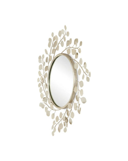 Currey and Company Lunaria Round Mirror