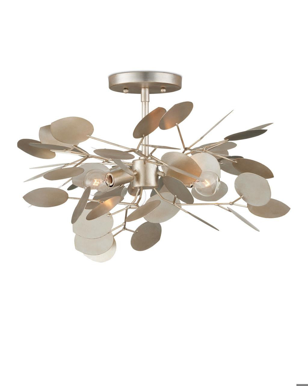 Currey and Company Lunaria Semi-Flush Mount