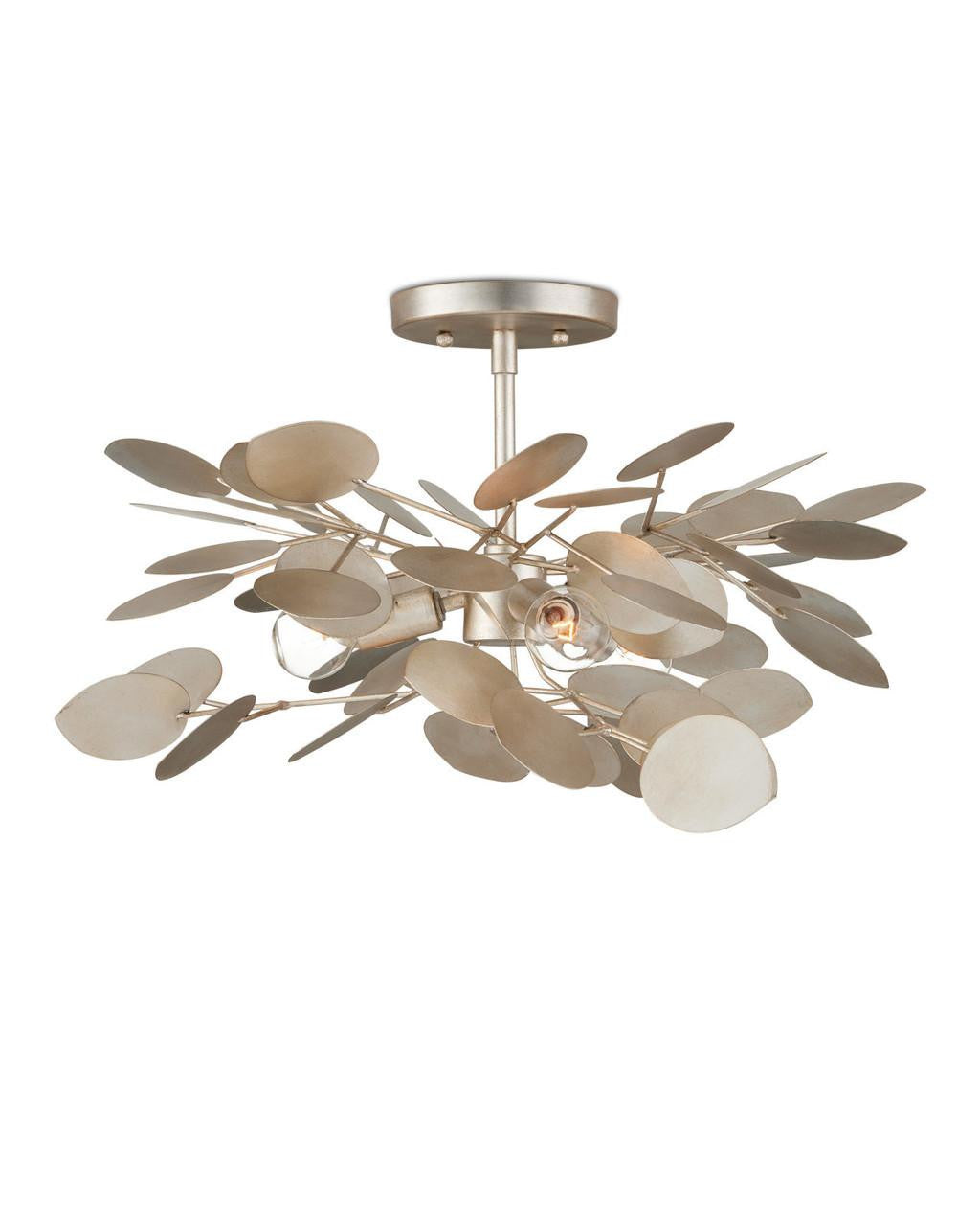 Currey and Company Lunaria Semi-Flush Mount