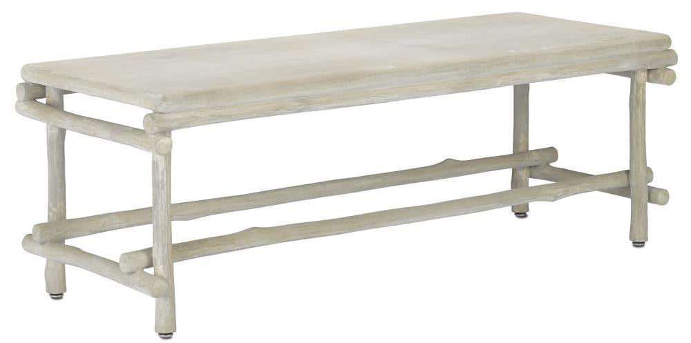 Currey and Company Luzon Bench