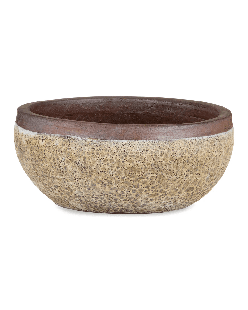 Currey and Company Lyra Beige Small Planter