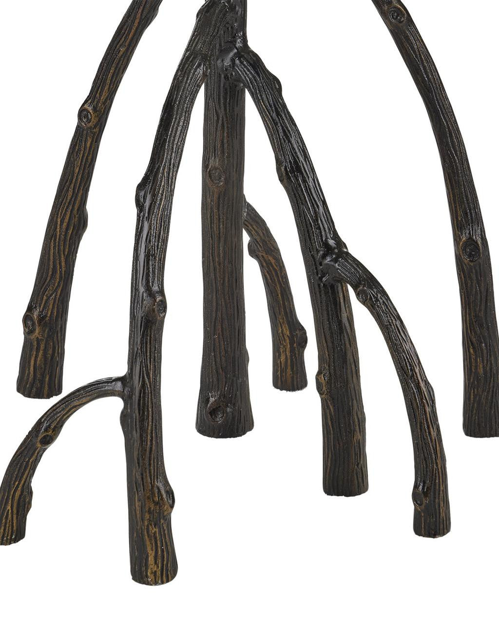 Currey and Company Mangrove Bronze Floor Lamp