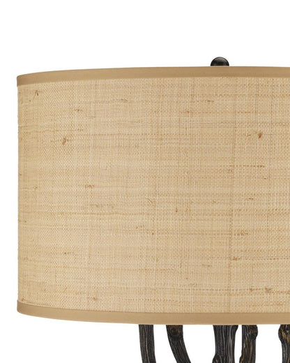Currey and Company Mangrove Bronze Floor Lamp