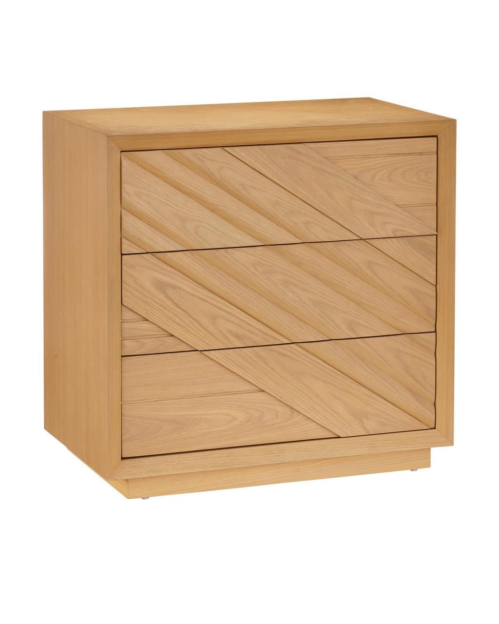 Currey and Company Margot Natural Oak Chest Light Oak, Beige
