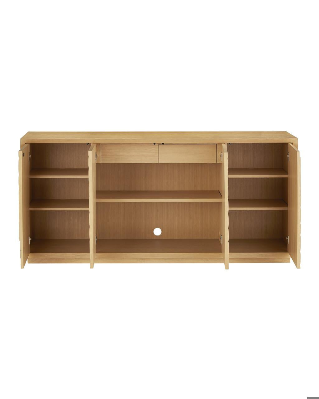 Currey and Company Margot Natural Oak Credenza