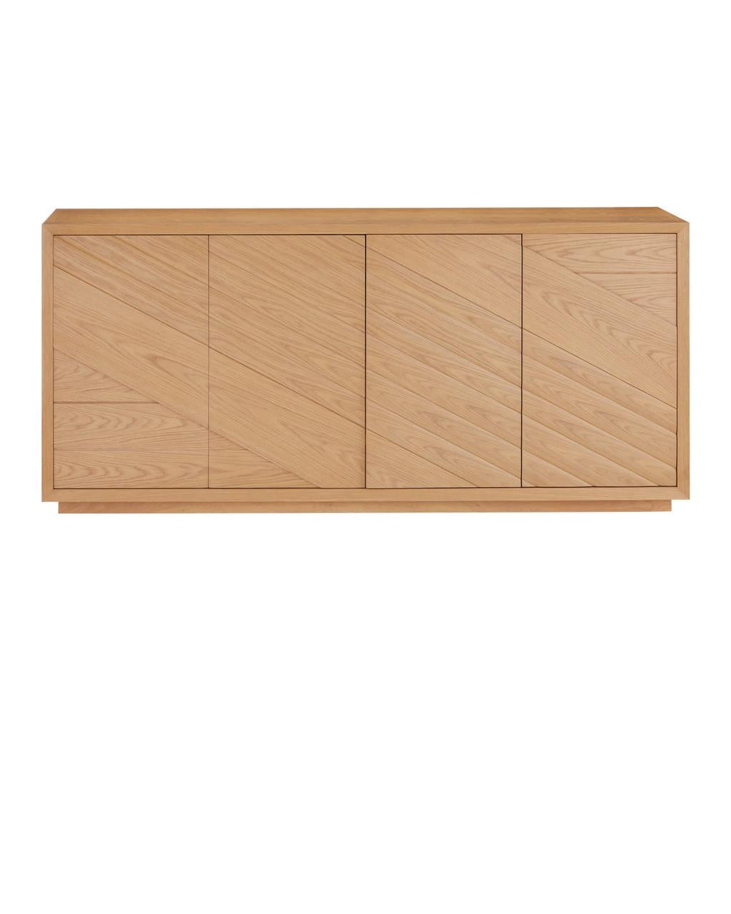 Currey and Company Margot Natural Oak Credenza