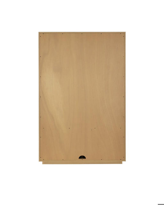 Currey and Company Margot Natural Oak Storage Cabinet