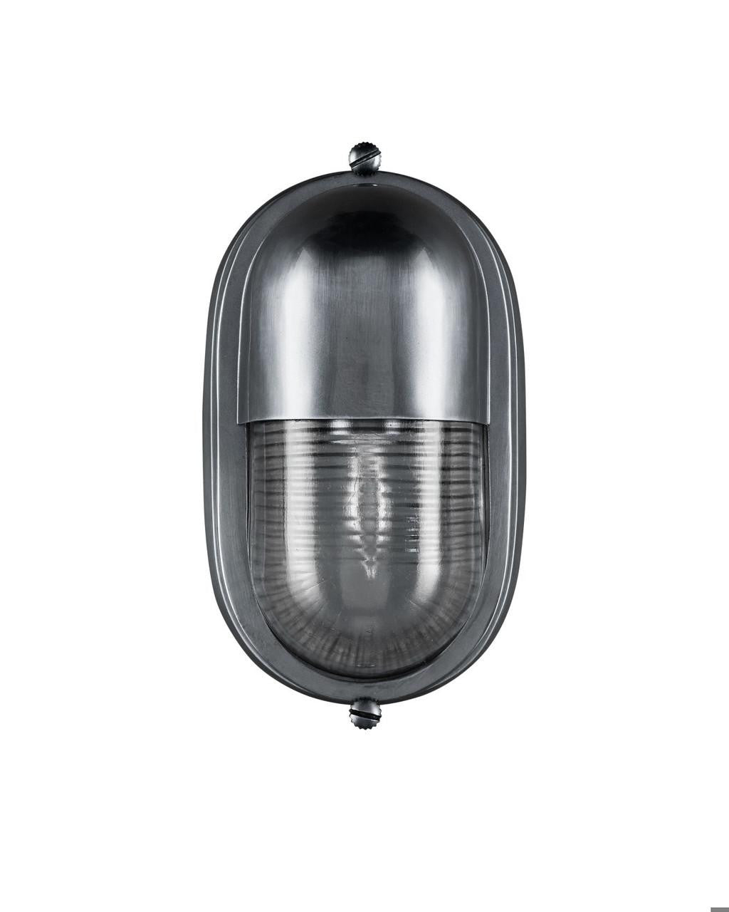 Currey and Company Maritime Silver Outdoor Wall Sconce