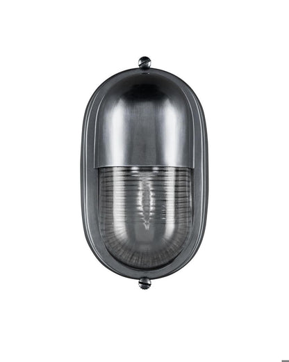 Currey and Company Maritime Silver Outdoor Wall Sconce