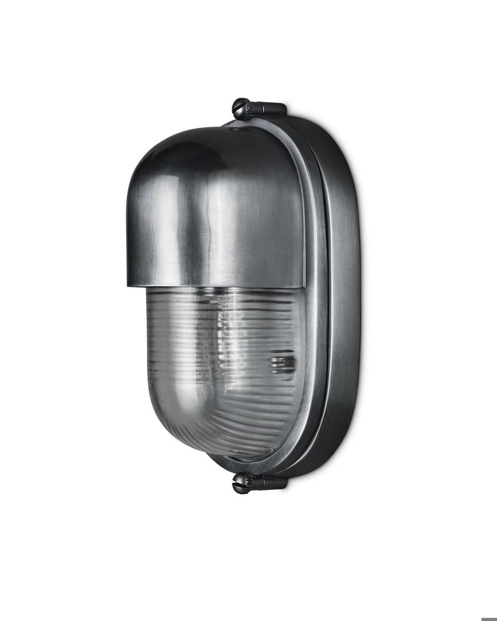 Currey and Company Maritime Silver Outdoor Wall Sconce