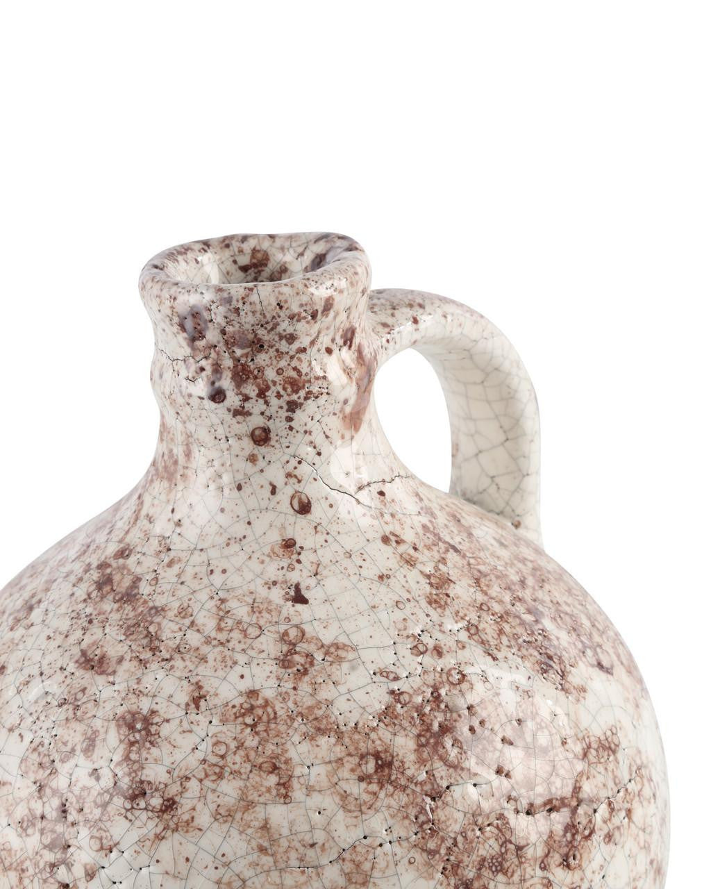 Currey and Company Marne Brown & Off-White Demijohn, Set of 3
