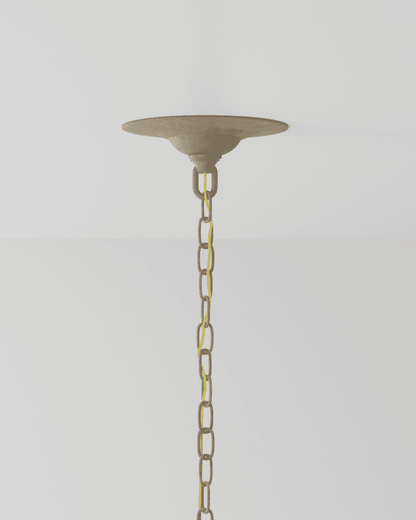 Currey and Company Marshallia Small Gold Chandelier