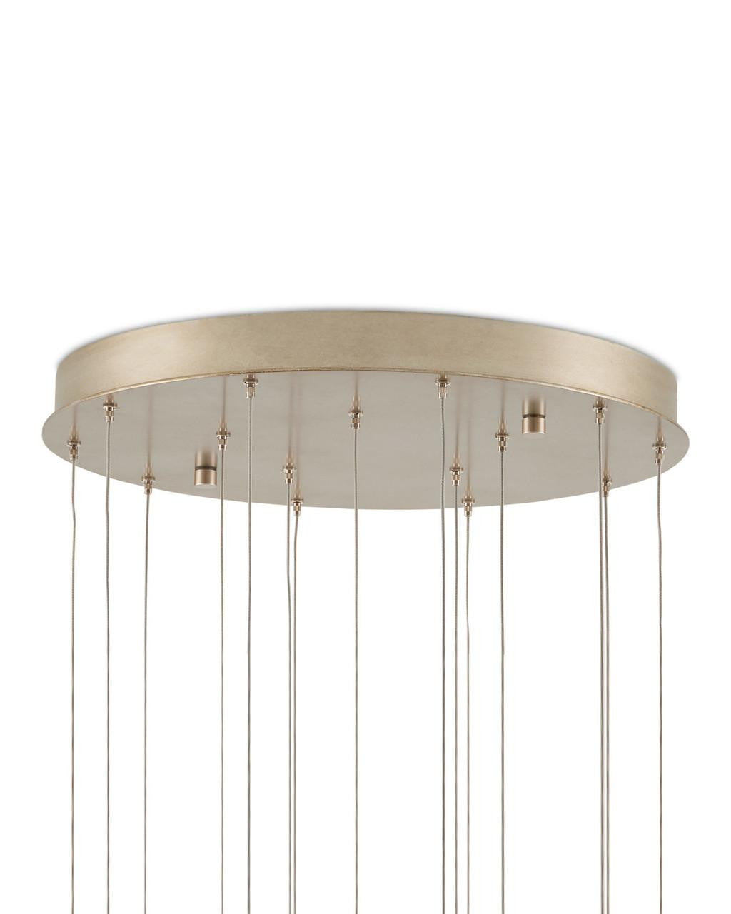 Currey and Company Medusa 15-Light Round Multi-Drop Pendant