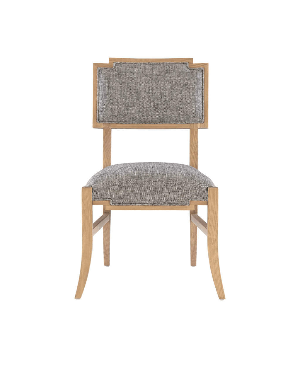 Currey and Company Melanie Blonde Side Chair, Liller Tortoise