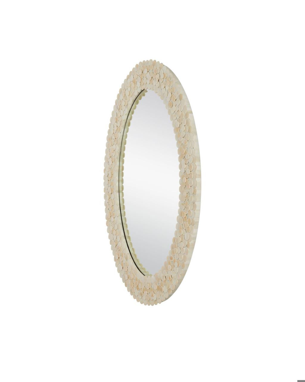 Currey and Company Merriam Oval Mirror