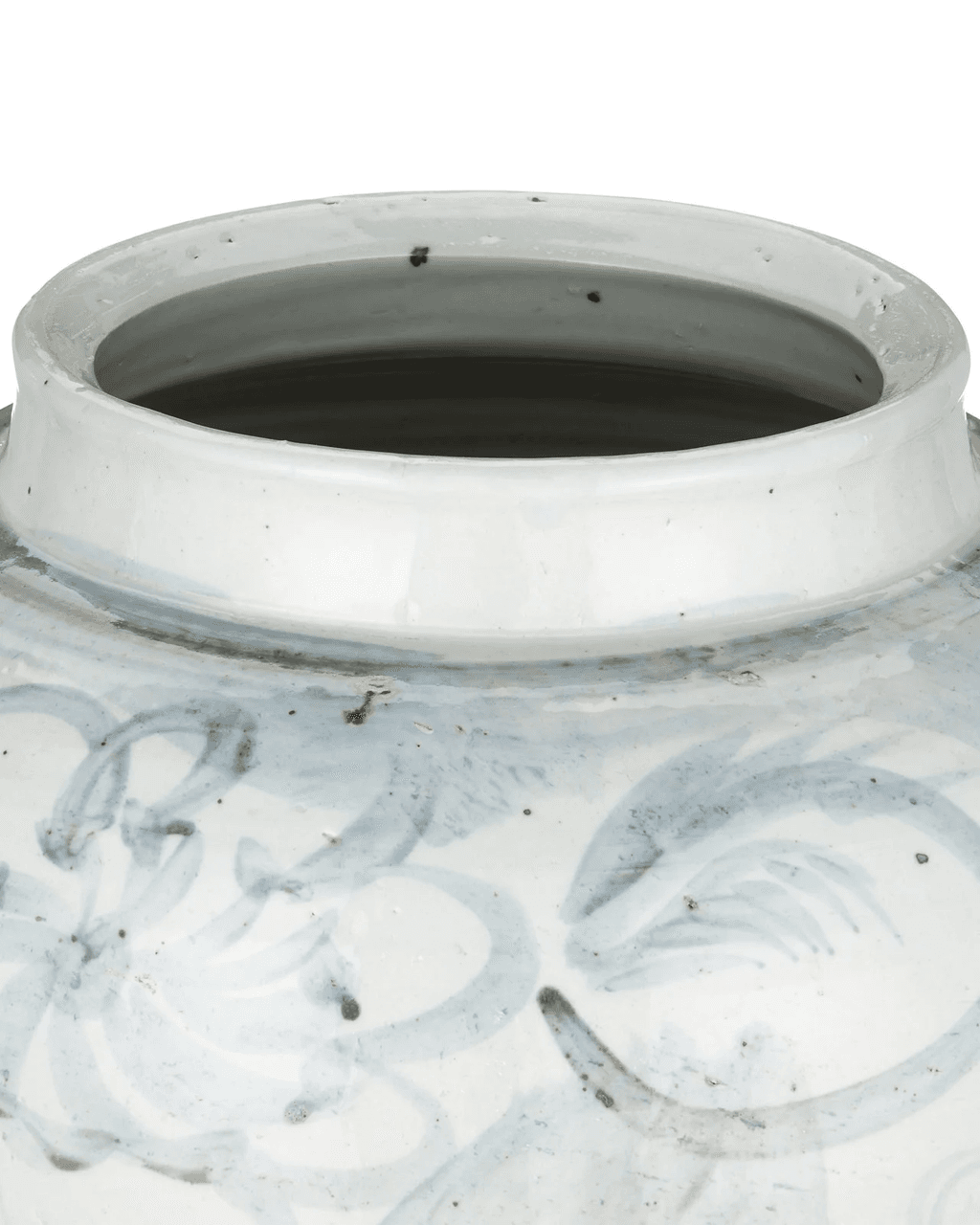 Currey and Company Ming-Style Countryside Large Preserve Pot