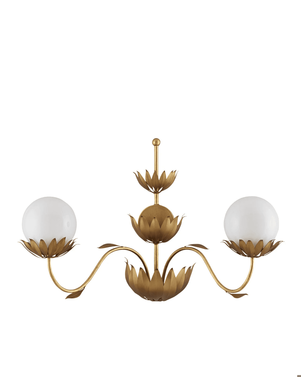 Currey and Company Mirasole Gold Wall Sconce