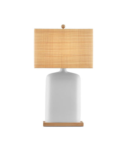 Currey and Company Musing White Table Lamp