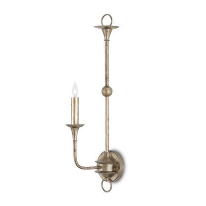 Currey and Company Nottaway Bronze Single-Light Wall Sconce Pyrite Bronze