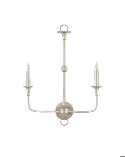 Currey and Company Nottaway Champagne Double-Light Wall Sconce