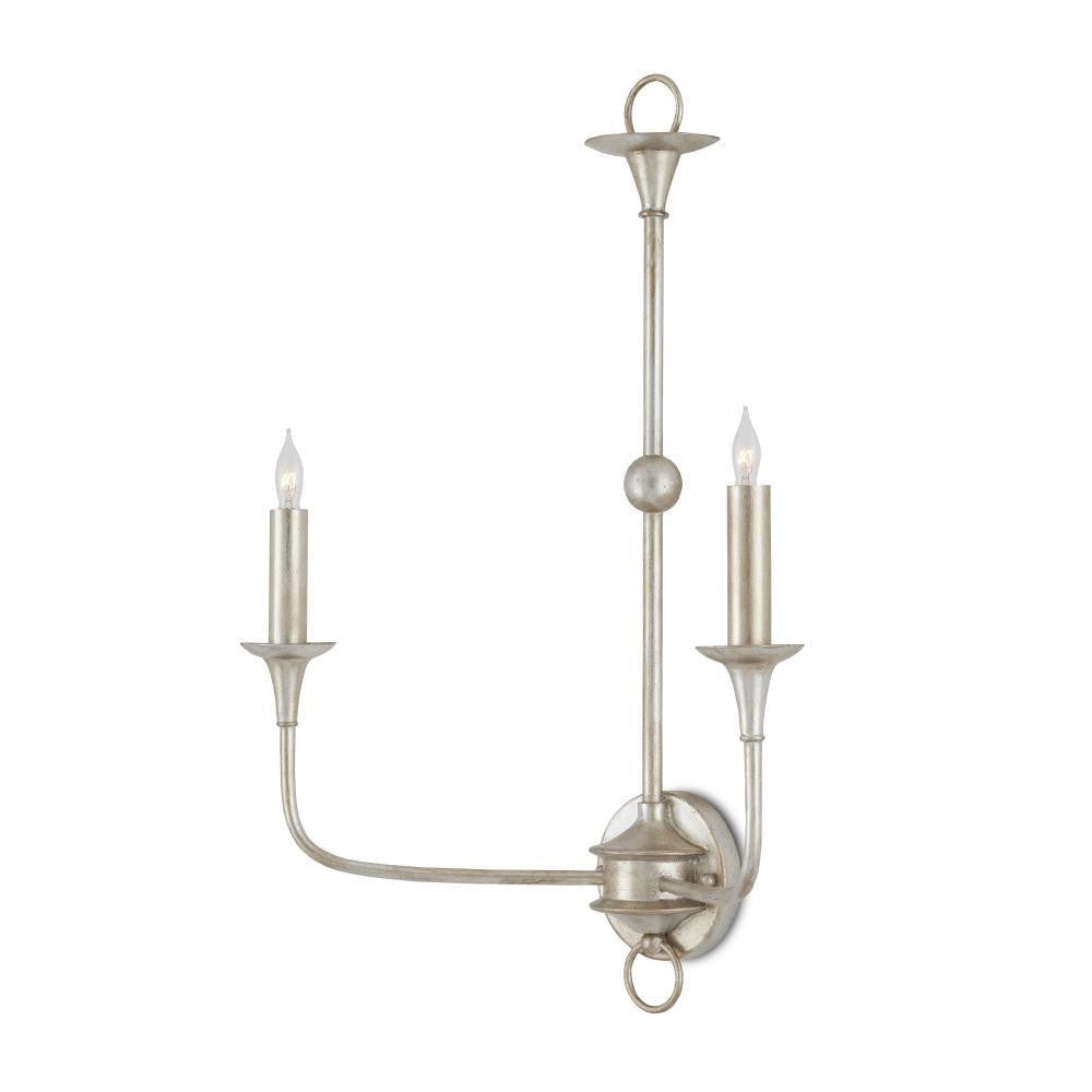 Currey and Company Nottaway Champagne Double-Light Wall Sconce Champagne