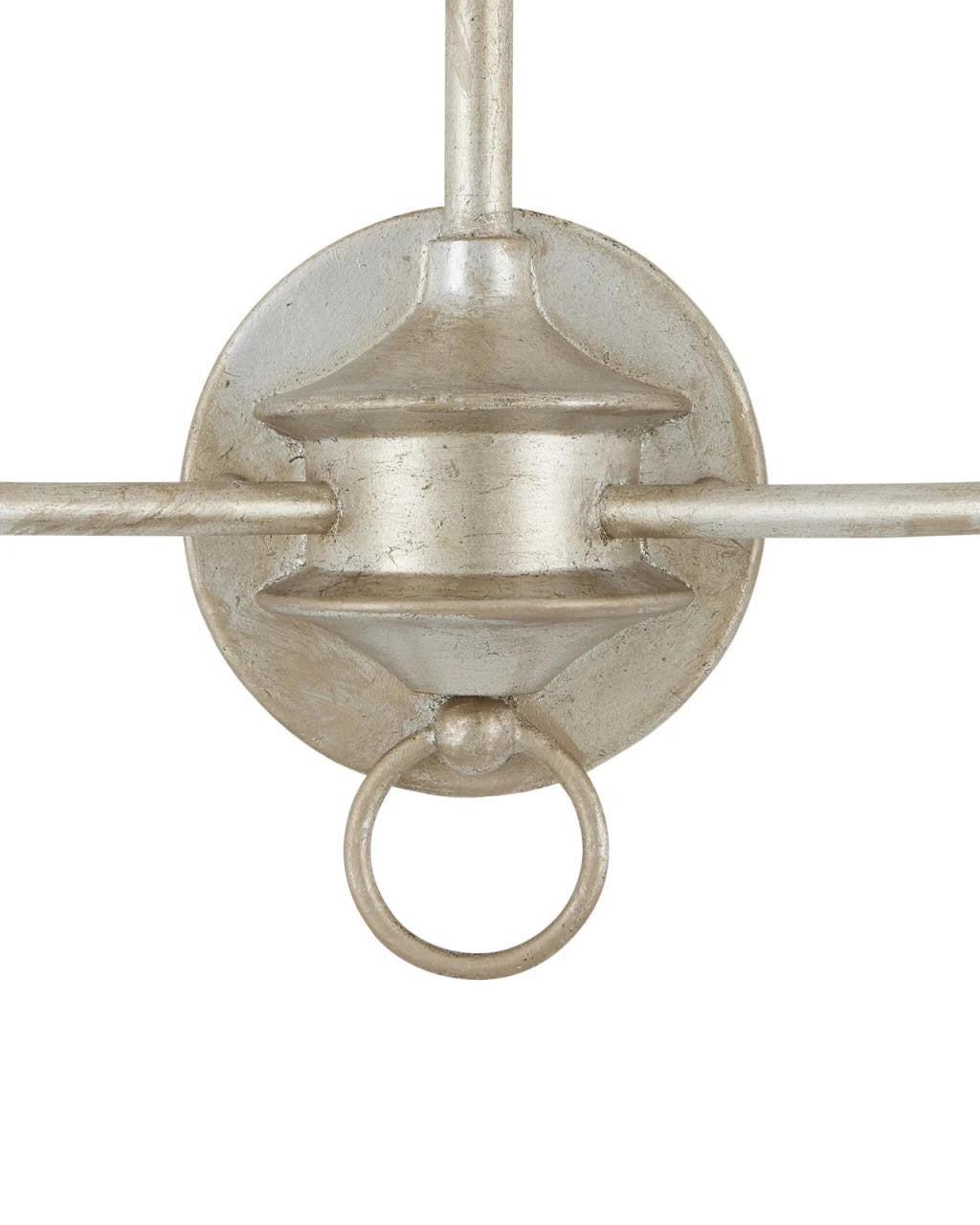 Currey and Company Nottaway Champagne Double-Light Wall Sconce