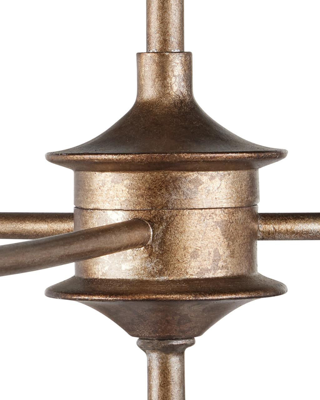 Currey and Company Nottaway Grande Bronze Chandelier