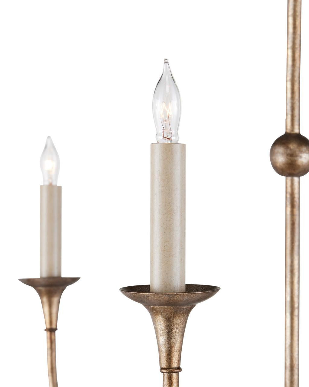 Currey and Company Nottaway Grande Bronze Chandelier