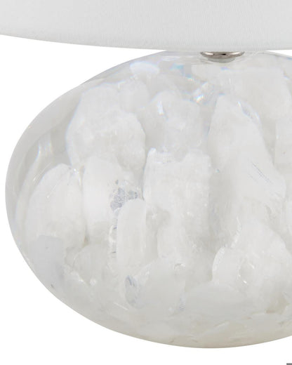 Currey and Company Odette White Table Lamp