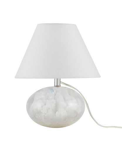Currey and Company Odette White Table Lamp