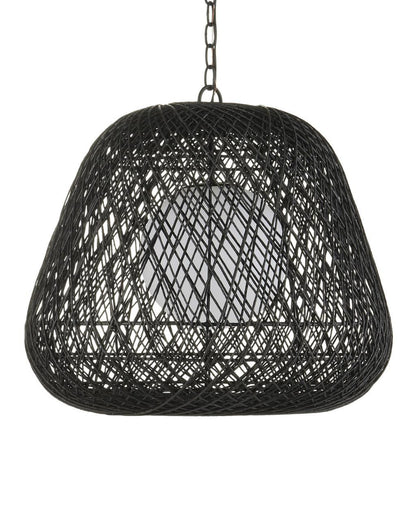 Currey and Company Osbert Black Pendant