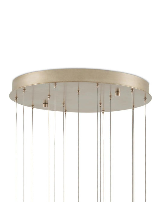 Currey and Company Parish 15-Light Round Multi-Drop Pendant