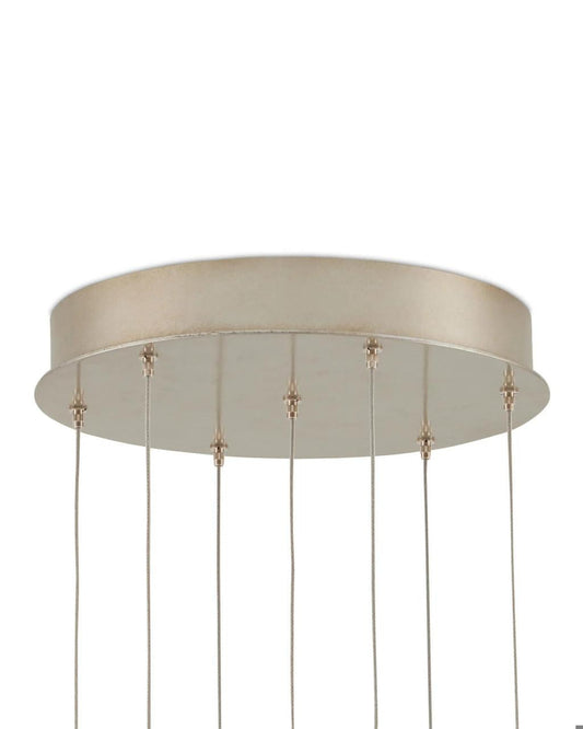 Currey and Company Parish 7-Light Round Multi-Drop Pendant