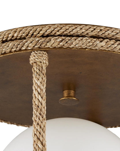 Currey and Company Passageway Flush Mount