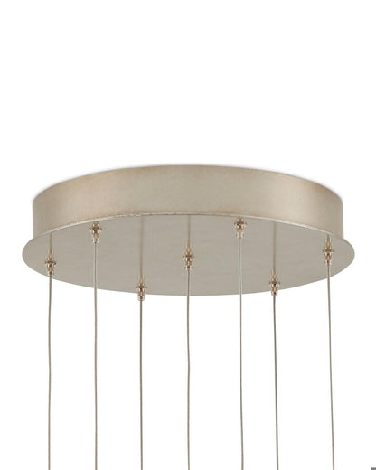 Currey and Company Pathos 7-Light Round Multi-Drop Pendant
