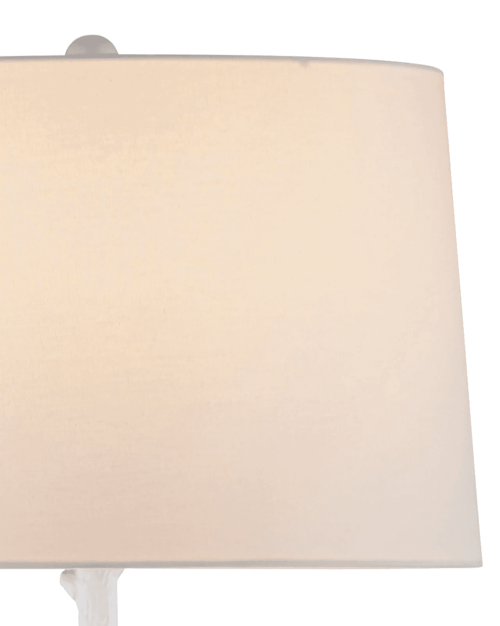 Currey and Company Piaf White Floor Lamp