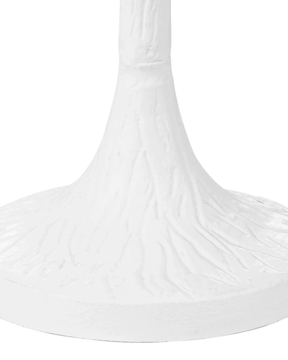 Currey and Company Piaf White Floor Lamp