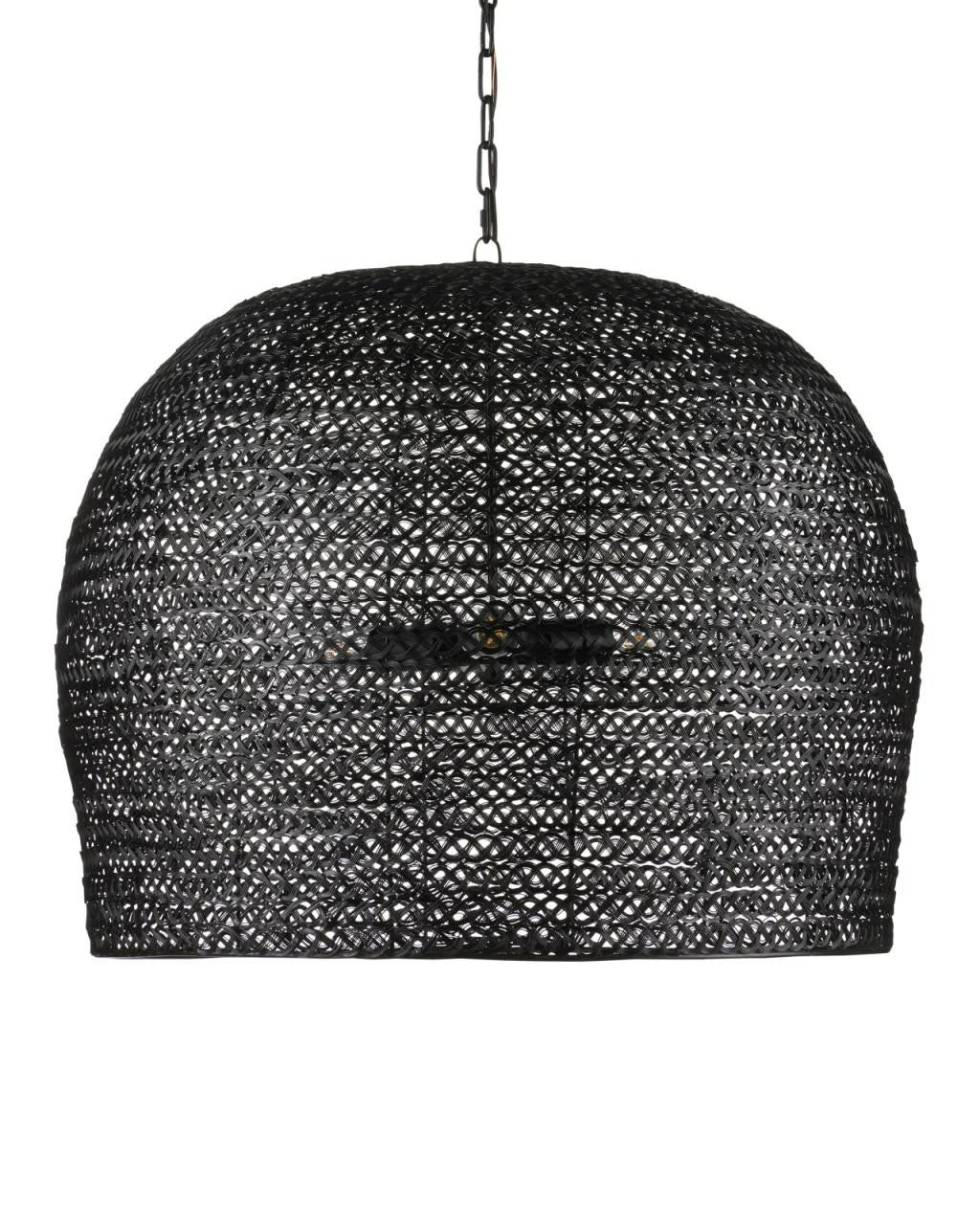 Currey and Company Piero Large Black Chandelier