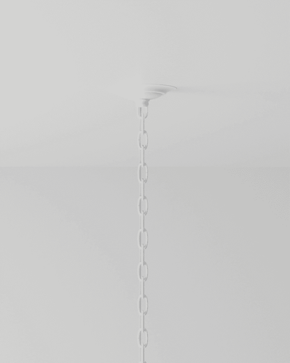 Currey and Company Piero Large White Chandelier